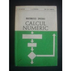C. M. BUCUR - MATEMATICA SPECIALE, CALCULUL NUMERIC