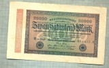 A 190 BANCNOTA-GERMANIA -20 000 MARK- anul 1923-SERIA 611622-starea care se vede