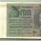 A 133 BANCNOTA-GERMANIA- 10 MARK- anul 1929 -SERIA 35843310 -starea care se vede