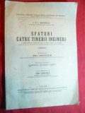 I.Waddell - Sfaturi pt.tinerii ingineri -Ed.1928, trad. E.Anastasiu