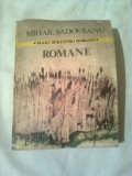 MIHAIL SADOVEANU ~ ROMANE, 1984