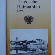 RARA BANAT/TIMIS- ANUARUL ISTORIC AL ORASULUI LUGOJ, LB. GERMANA, LUGOJ/GERMANIA