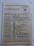 Cumpara ieftin BANAT- CARAS- REVISTA CONFLUENTE, ORAVITA, 1993 NUMAR SPECIAL
