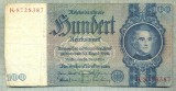 A 146 BANCNOTA-GERMANIA- 100 MARK- anul 1935 -SERIA 8728387 -starea care se vede, Europa