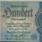 A 143 BANCNOTA-GERMANIA- 100 MARK- anul 1935 -SERIA 5750328 -starea care se vede