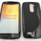 Toc silicon S-Case LG L Bello Negru