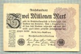 A 117 BANCNOTA-GERMANIA -2 MILION MARK- anul 1923-SERIA FARA-starea care se vede, Europa