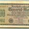 A 106 BANCNOTA-GERMANIA - 1000 MARK- anul 1922 -SERIA 087404-starea care se vede