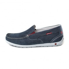 Mocasini Grisport complet din piele Navy (GR42102N41) foto