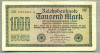 A 107 BANCNOTA-GERMANIA - 1000 MARK- anul 1922 -SERIA 634884-starea care se vede, Europa