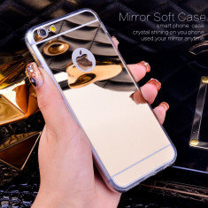 Husa HTC Desire 820 TPU Mirror Gold foto