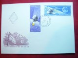 Plic FDC - Luna 9 - Telecomunicatii Ungaria 1966