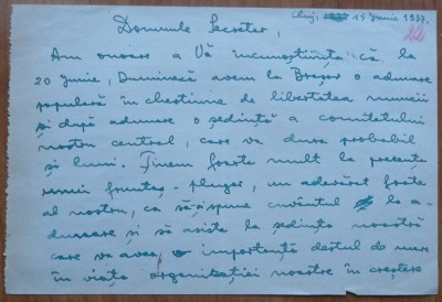 Lot de documente originale MADOSZ din 1936 - 1937 semnate de secretarul general foto