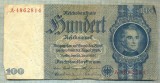 A 181 BANCNOTA-GERMANIA- 100 MARK- anul 1935 -SERIA 4862814 -starea care se vede