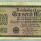 A 101 BANCNOTA-GERMANIA - 1000 MARK- anul 1922 -SERIA 303531-starea care se vede
