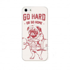 Husa iPhone 6-6s Pug Gym (3 modele diferite) foto