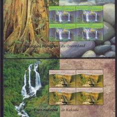 ONU Geneva 1999 natura flora fauna MI 363-368 6 blocuri MNH w30