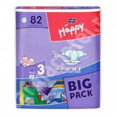 Pampers, Scutece nr. 3 Bella Happy, 5-9 kg, 82 bucati, sigilate OKAZIE foto