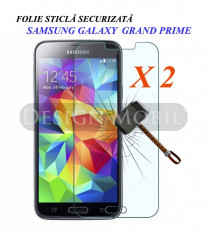 2X FOLIE DE STICLA SAMSUNG GALAXY GRAND PRIME (G530) TEMPERED GLASS (2BUC) foto