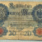 A 213 BANCNOTA-GERMANIA - 20 MARK- anul 1914 -SERIA 0885301 -starea care se vede