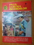 revista paza contra incendiilor septembrie 1977