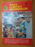 Revista paza contra incendiilor septembrie 1977