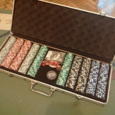 Vand set poker 500 jetoane foto