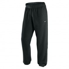 PANTALONI ORIGINALI TRENING 100% Nike Mens Black Track bumbac conici XXL foto