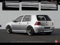 Praguri laterale Golf 4 &amp;lt; XR &amp;gt; - VW-GO-4-XR-S1 foto