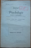 Henri Focillon , Jurnal de psihologie , 1926 , autograf catre George Oprescu, 1952
