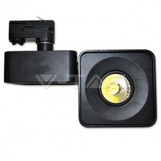 23W Lampa LED Sina Neagra 5000K foto