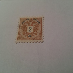 austria/ocupatia in turcia/1883 blazoane/ 2 so stampilat/170 euro