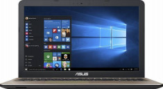 Asus Laptop ASUS 15.6&amp;quot; X540LJ, HD, Procesor Intel Core i3-4005U (3M Cache, 1.70 GHz), 4GB, 500GB, GeForce 920M 2GB, FreeDos, Gold foto