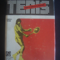 RADU VOIA - TENIS. MICA ENCICLOPEDIE (1979, editie cartonata)