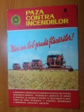 Revista paza contra incendiilor iunie 1977