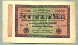 A 207 BANCNOTA-GERMANIA -20 000 MARK- anul 1923-SERIA 335019-starea care se vede