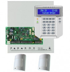 KIT DE ALARMA ANTIEFRACTIE PARADOX SP4000CU+K32LCD++2x476+ foto