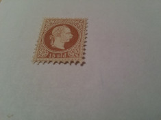 austria/ocupatia in turcia/ 1867 josef / 15 so MH/ 30 euro foto