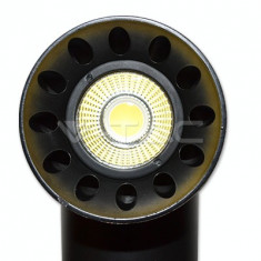 20W Proiector LED pe sina Corp Negru 5000K foto