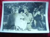 Fotografie din Filmul Cercul Magic cu C.Codrescu si Oct.Cotescu ,dim.=18 x12 cm