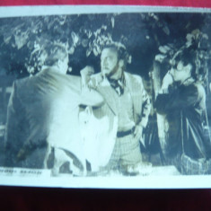 Fotografie din Filmul Cercul Magic cu C.Codrescu si Oct.Cotescu ,dim.=18 x12 cm