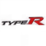 Emblema auto pentru honda type r stiker metalic autoadeziv typer, Universal