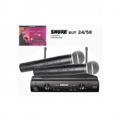 Set 2 microfoane si receiver Vocal Artist UHF SM-58 foto