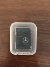 Card Mercedes A B CLA CLS E GL GLE M SD ORIGINAL navigatie Garmin Romania 2016 foto