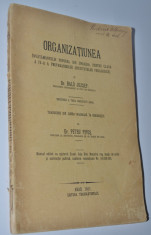 Organizatiunea invatamantului poporal din Ungaria Dr. Balo Jozsef - 1911 Arad foto
