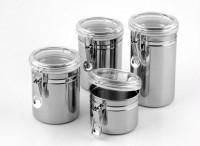 Set recipiente 4in1 din inox foto