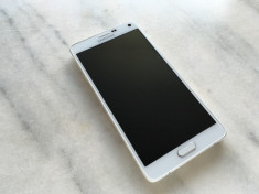 Samsung N910F Note4 32GB 4G White stare excelenta,NECODAT,original - 1149 LEI ! foto