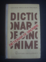 L. SECHE, M. SECHE, I. PREDA - DICTIONAR DE SINONIME foto