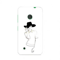 Husa Nokia Lumia 530 Slim Model Women Draw V1 foto