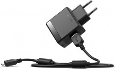 Sony Incarcator retea rapid - Micro-USB, 1500 mAh, cablu USB detasabil 80cm foto